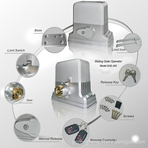 High Quality Security System 1800kg Sliding Gate Operator